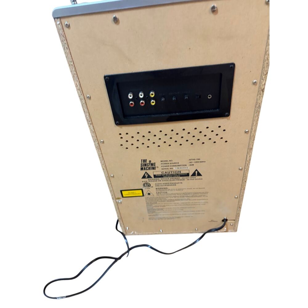 The Singing Machine STVG-700 - Tested - Picture 11 of 11